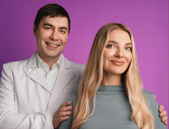 Юля и Илья Олегович